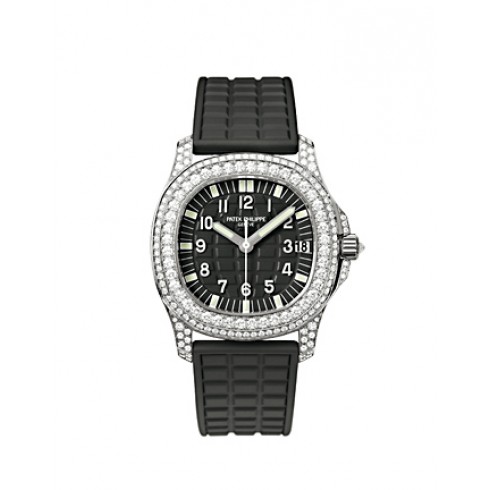 Patek Philippe Aquanaut Luce Haute Joaillerie Mysterious Black Ladies Watch 5069G watches