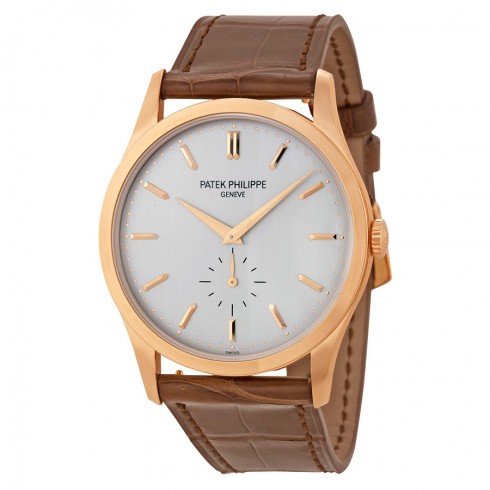 Patek Philippe Calatrava Opaline Dial 18K Rose Gold Men's Watch 5196R-001 watches