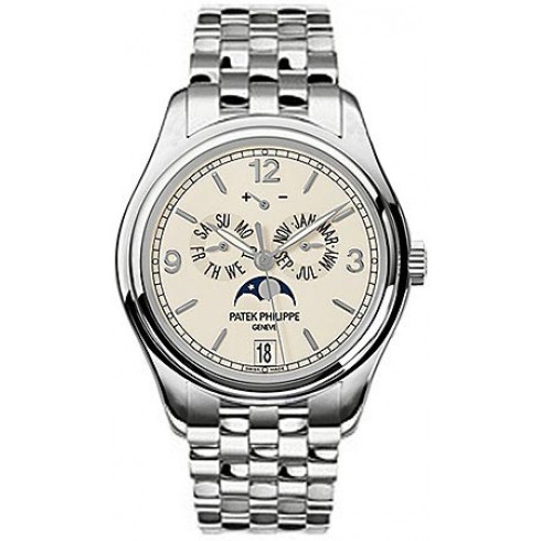 Patek Philippe Complicated Annual Calendar 18kt White Gold Men's Watch 5146-1G watches