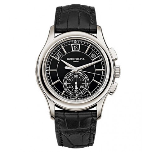 Patek Philippe Complications Black Dial Perpetual Calendar Platinum Men's Watch 5905P-010 watches