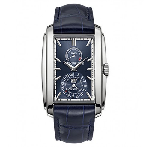 Patek Philippe Gondolo Matte Blue Dial 18K White Gold Men's Watch 5200G-001 watches