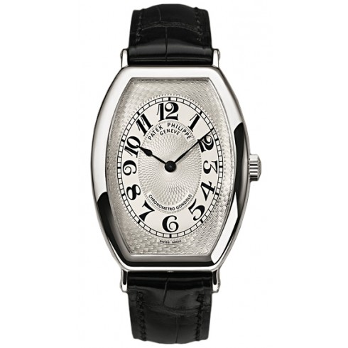 Patek Philippe Gondolo Mechanical Gold Dial Leather Men's Watch 5098P-001 watches
