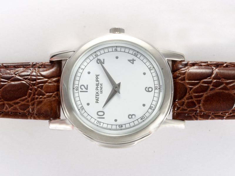Patek Philippe Grand Complications 5016P White Dial 38mm Quartz Watch watches