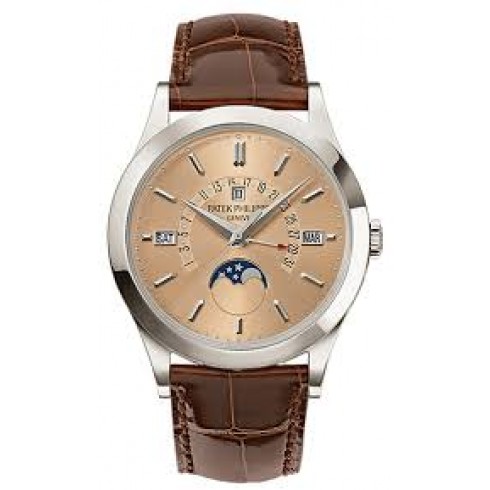 Patek Philippe Grand Complications Honey Brown Dial Automatic Men's Prepetual Calendar Watch 5496P-014 watches