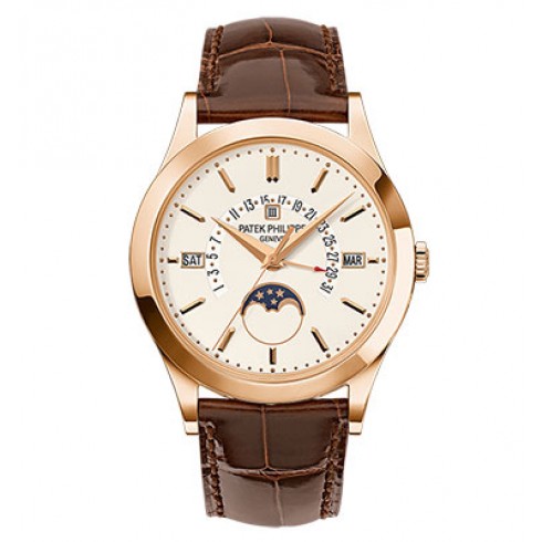 Patek Philippe Grand Complications Silvery Opaline Dial 18K Rose Gold Men's Watch 5496R-001 watches