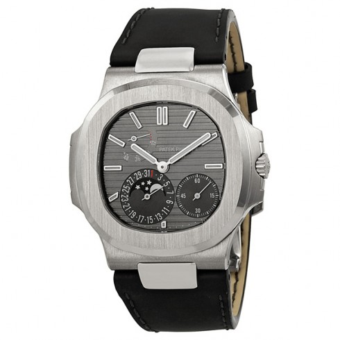 Patek Philippe Nautilus Automatic Moonphase Slate Grey Dial Men's Watch 5712G/001 watches