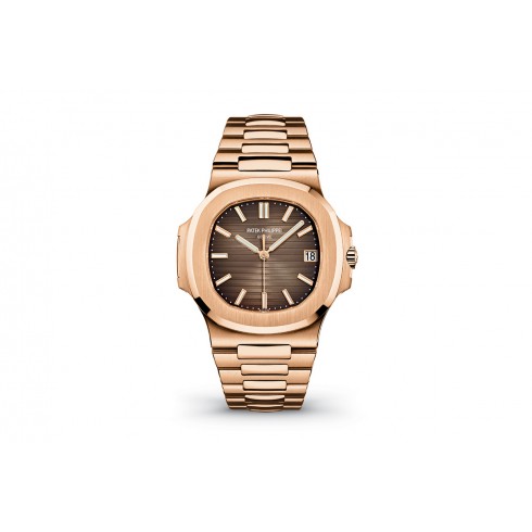 Patek Philippe Nautilus Brown Dial 18K Rose Gold Automatic Men's Watch 5711-1R-001 watches