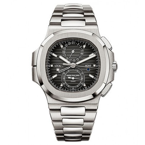 Patek Philippe Nautilus Travel Time Chronograph Stainless Steel Automatic Men's Watch 5990-1A-001 watches