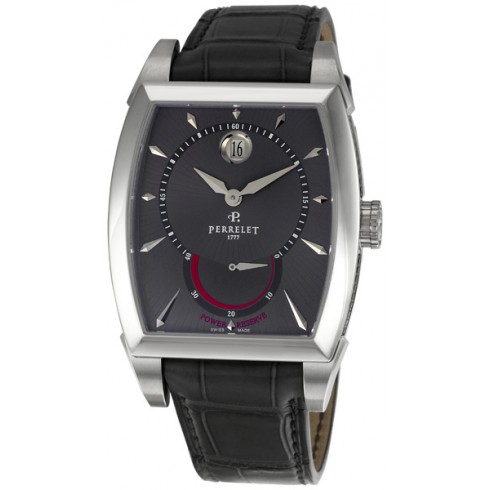 Perrelet Power Reserve Grey Dial Automatic Men's Watch A1017-2 watches