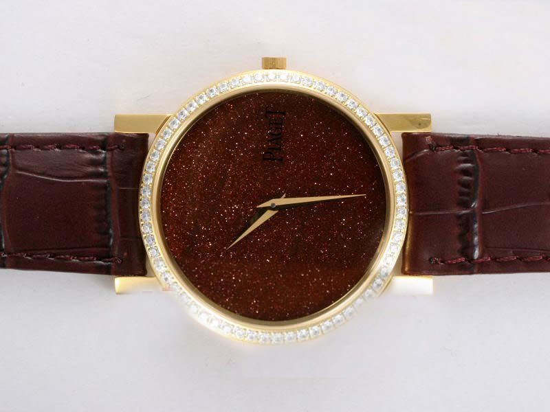 Piaget Altiplano 12252 Mens Round Stainless Steel Case Watch watches