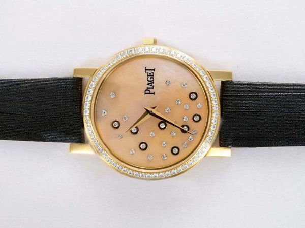 Piaget Altiplano G0A29120 Mens Black Crocodile Leather Strap Round Watch watches