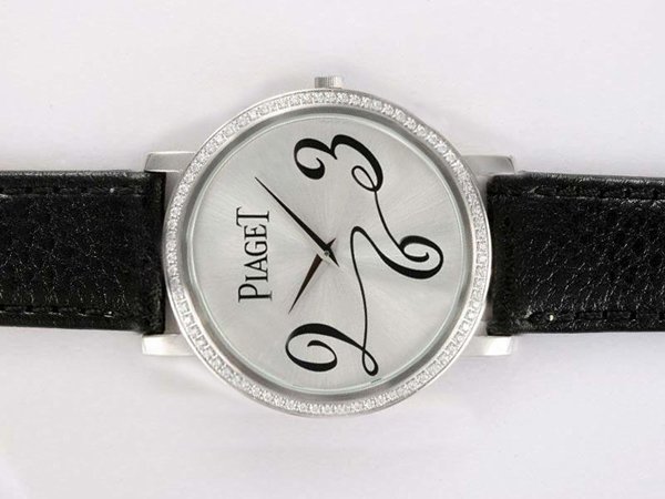 Piaget Altiplano G0A30107 Mens Black Crocodile Leather Strap Watch watches