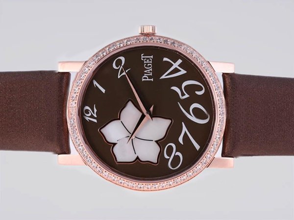 Piaget Altiplano G0A32077 38mm Stainless Steel Case Brown Dial Watch watches