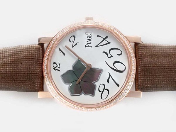 Piaget Altiplano G0A32077 White Dial Round Rose Gold Case Watch watches