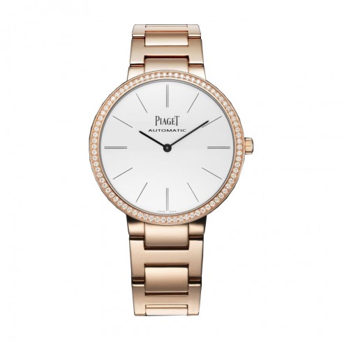 Piaget Altiplano White Dial 18K Rose Gold Automatic Ladies Watch G0A40108 watches