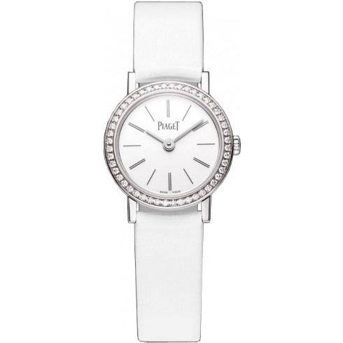 Piaget Altiplano White Dial White Satin Ladies Watch G0A36532 watches