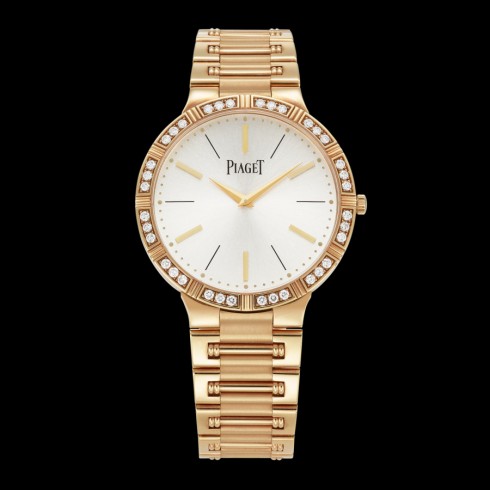 Piaget Dancer Mechanical Silver Dial 18Kt Rose Gold Ladies Watch G0A38056 watches