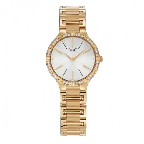 Piaget Dancer Silvered Dial 18K Rose Gold Ladies Watch GOA38053 watches