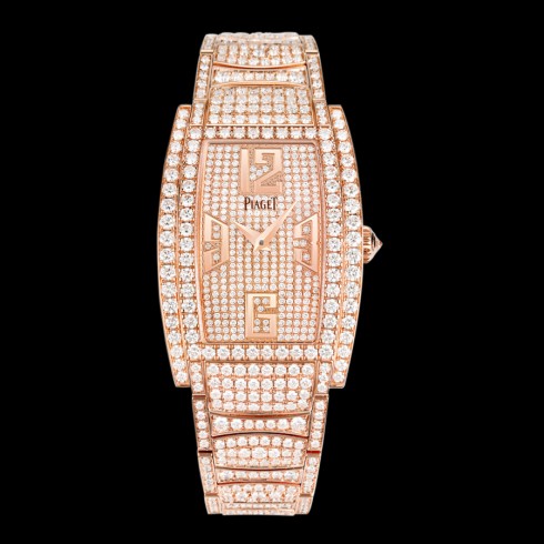 Piaget Limelight Diamond Dial 18Kt Rose Gold Ladies Watch G0A36194 watches