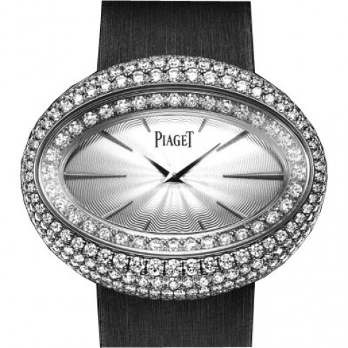 Piaget Limelight Magic Hour Silver Dial 18K White Gold Diamond Ladies Watch GOA35099 watches