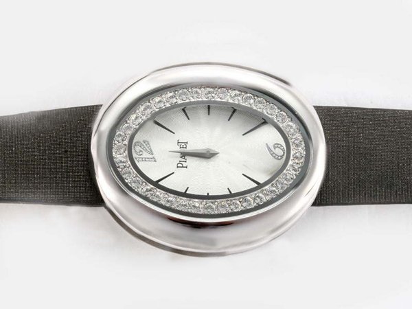 Piaget Limelight Oval-shaped G0A31059 Stainless Steel Case 36x43mm White Dial Watch watches