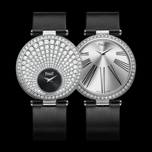 Piaget Limelight Twice Reversible 18Kt White Gold Diamond Ladies Watch GOA36237 watches