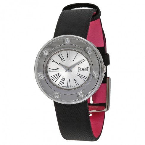 Piaget Possession Silver Dial Black Stain Ladies Watch G0A35085 watches