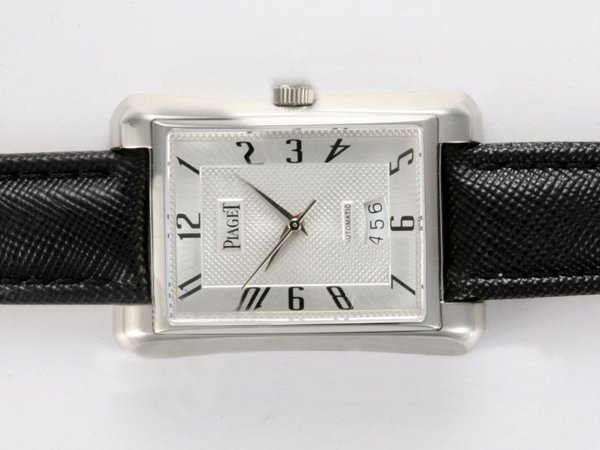 Piaget Upstream Upstream 2824 White Dial Stainless Steel Bezel Automatic Watch watches
