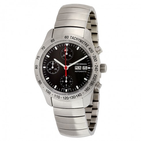 Porsche Design Black Chronograph Dial Stainless Steel Automatic Men's Watch 66054140135 watches