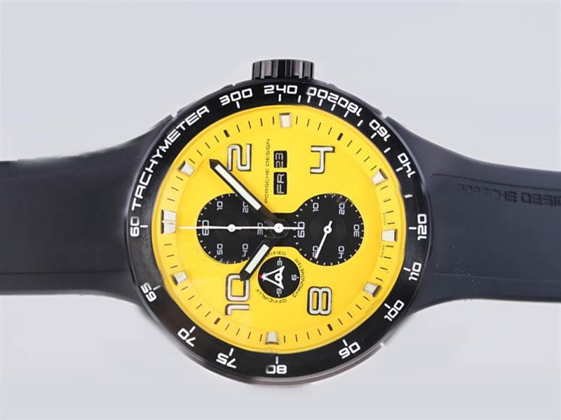 Porsche Design Flat 6 Chronograph 24415 43mm Quartz Chronograph Watch watches