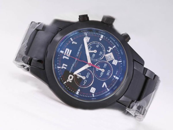 Porsche Design Indicator 26648 Blue Dial Round Quartz Chronograph Watch watches