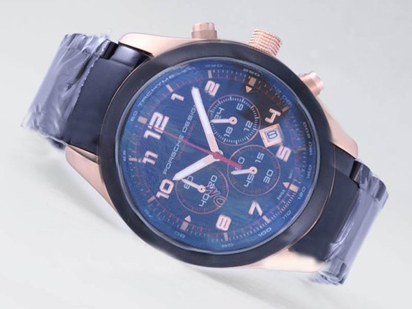 Porsche Design Indicator 96388 Stainless Steel Bezel Mens Watch watches