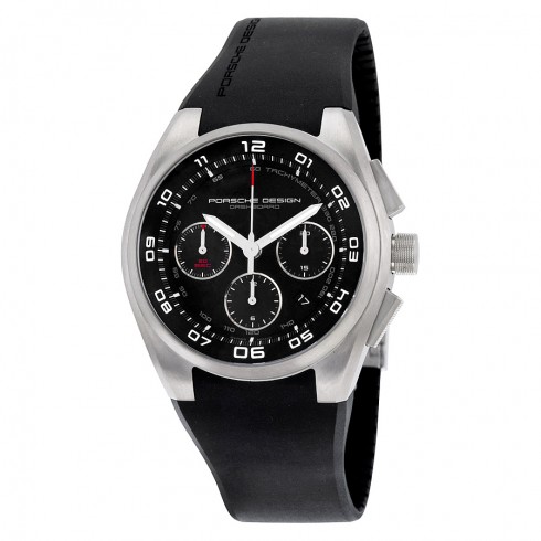 Porsche Design P'6620 Chronograph Automatic Black Dial Black Rubber Men's Watch 6620.11.46.1238 watches