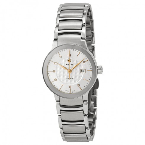 Rado Centrix Automatic Silver Dial Stainless Steel Ladies Watch R30940143 watches
