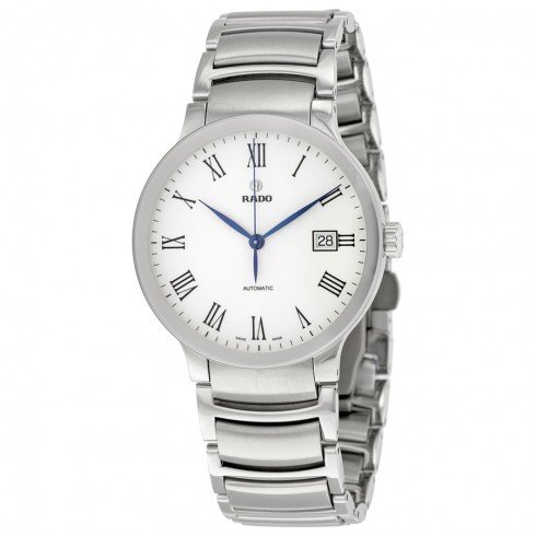 Rado Centrix White Dial Automatic Men's Stainless Steel Watch R30939013 watches