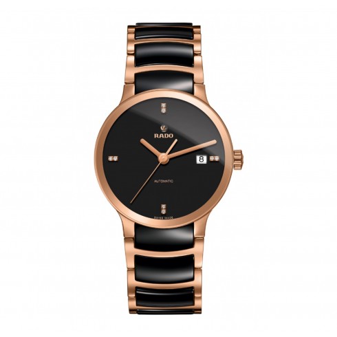 Replica Rado Centrix Black Dial Automatic Unisex Watch R30036712 Watch