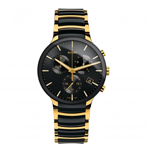 Rado Centrix Black Dial Men's Chronograph Watch R30134162 watches