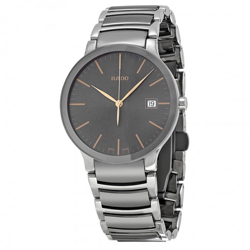 Rado Centrix Grey Dial Stainless Steel Men's Watch R30927132 watches