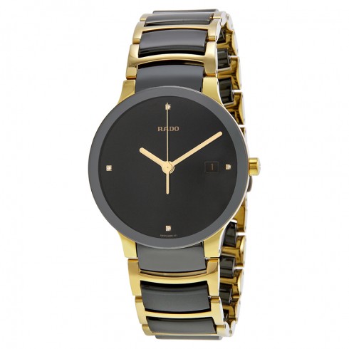 Rado Centrix Jubile Black Ceramic Men's Watch R30929712 watches