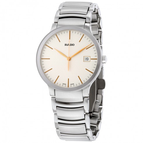 Rado Centrix Quartz Silver Dial Stainless Steel Men's Watch R30927123 watches