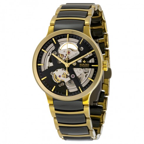 Rado Centrix Skeleton Dial Ceramic Men's Watch R30180162 watches