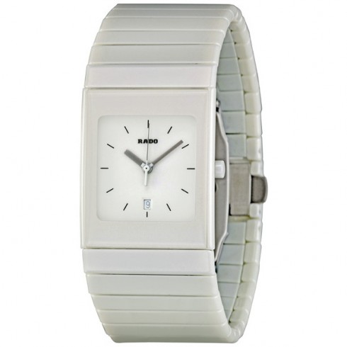 Rado Ceramica White Dial White Ceramic Men's Watch RADO-R21711022 watches