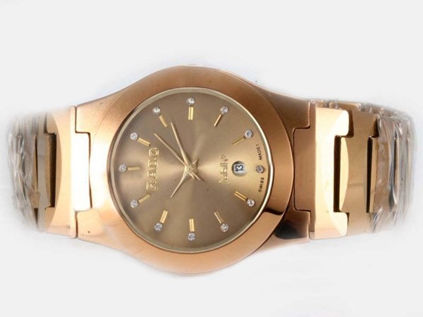 Rado Classic Jubile 1372811523769 Gold Dial 36mm Quartz Watch watches