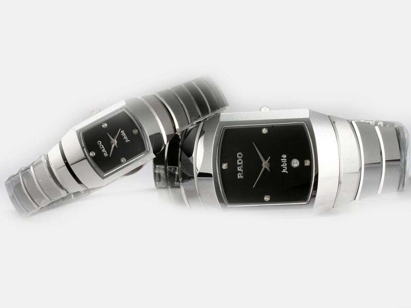 Rado Classic Jubile 160.0282.3 Quartz Man:28x39mm / Lady:19x22mm Black Dial Watch watches