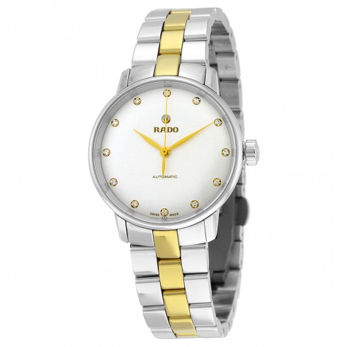 Rado Coupole Classic Automatic Two-tones Stainless Steel Ladies Watch R22862732 watches