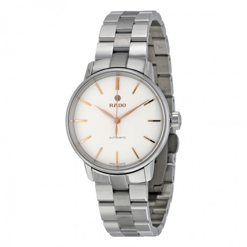 Rado Coupole Silver Dial Stainless Steel Ladies Watch R22862023 watches