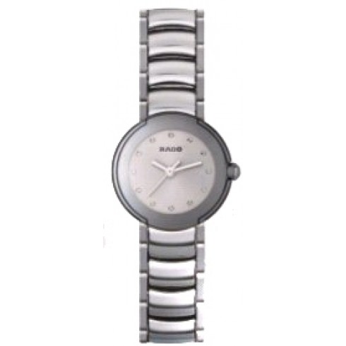 Rado Coupole Steel Platinum Ceramic Ladies Watch R22594102 watches