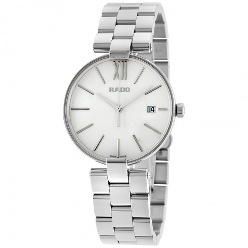 Rado Coupole White Dial Ladies Stainless Steel Watch R22852013 watches