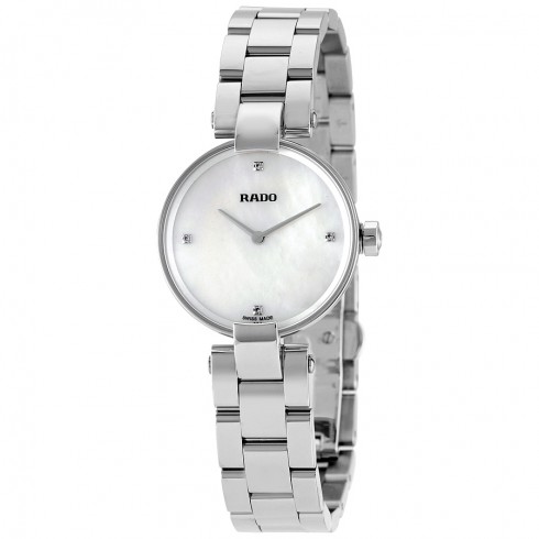 Rado Coupole White Mother Of Pearl Dial Ladies Watch R22854933 watches