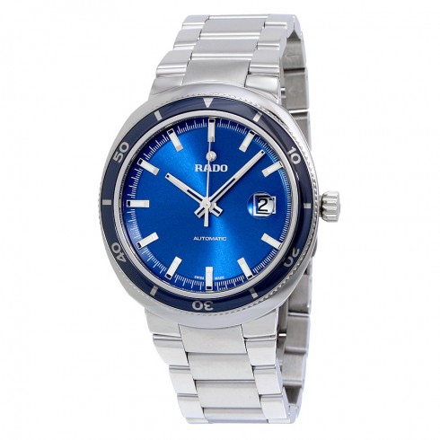 Rado D Star Blue Dial Stainless Steel Men's Watch R15960203 watches